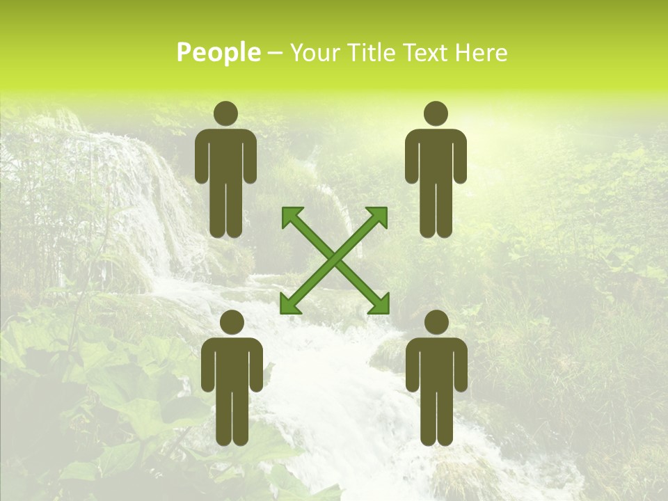 Clean Environment Splash PowerPoint Template