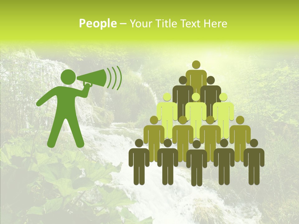 Clean Environment Splash PowerPoint Template