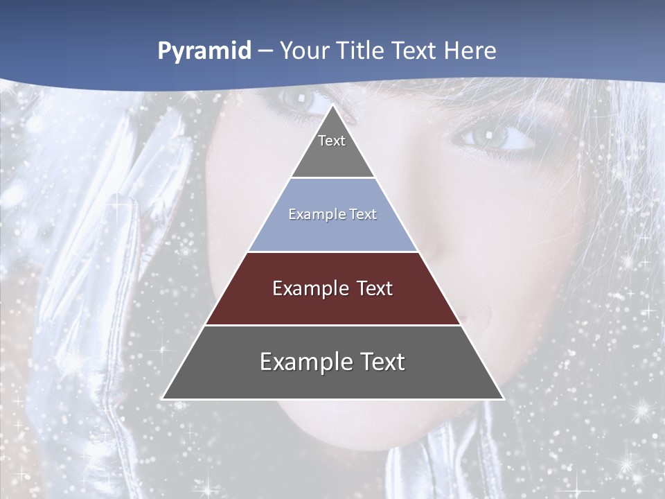 Girl Glamorous Fantasy PowerPoint Template