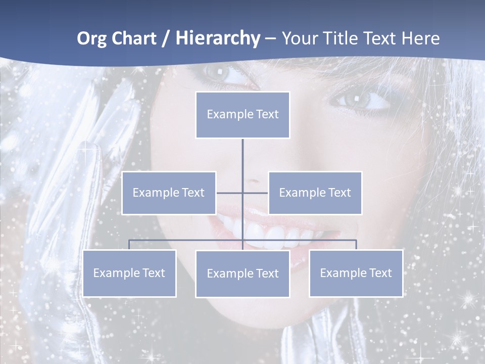 Girl Glamorous Fantasy PowerPoint Template