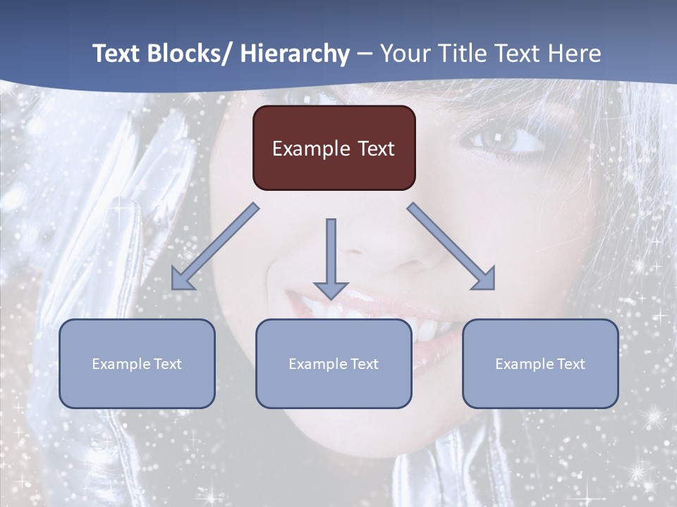 Girl Glamorous Fantasy PowerPoint Template