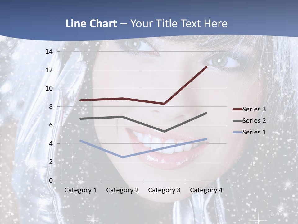 Girl Glamorous Fantasy PowerPoint Template