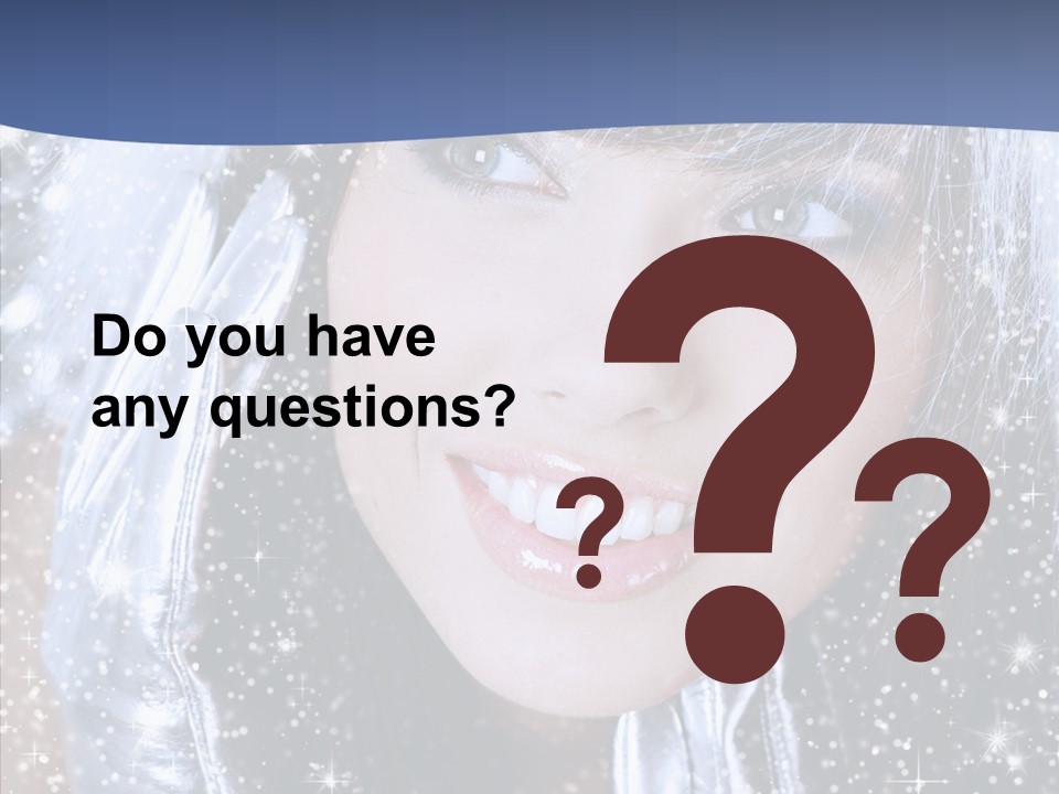 Girl Glamorous Fantasy PowerPoint Template