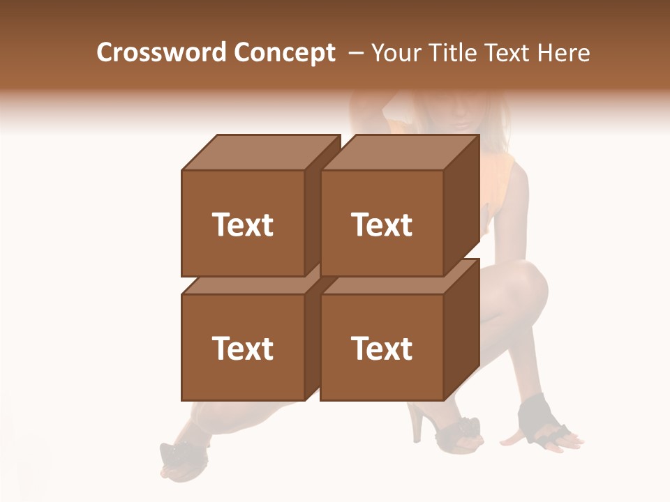 Itting Teamwork Chair PowerPoint Template