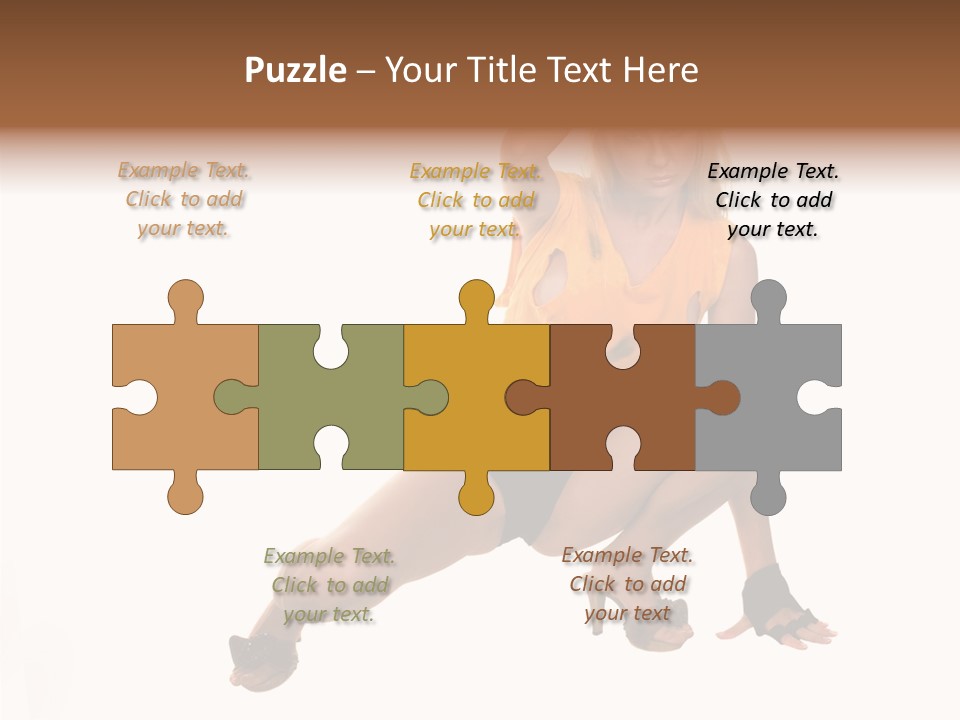 Itting Teamwork Chair PowerPoint Template