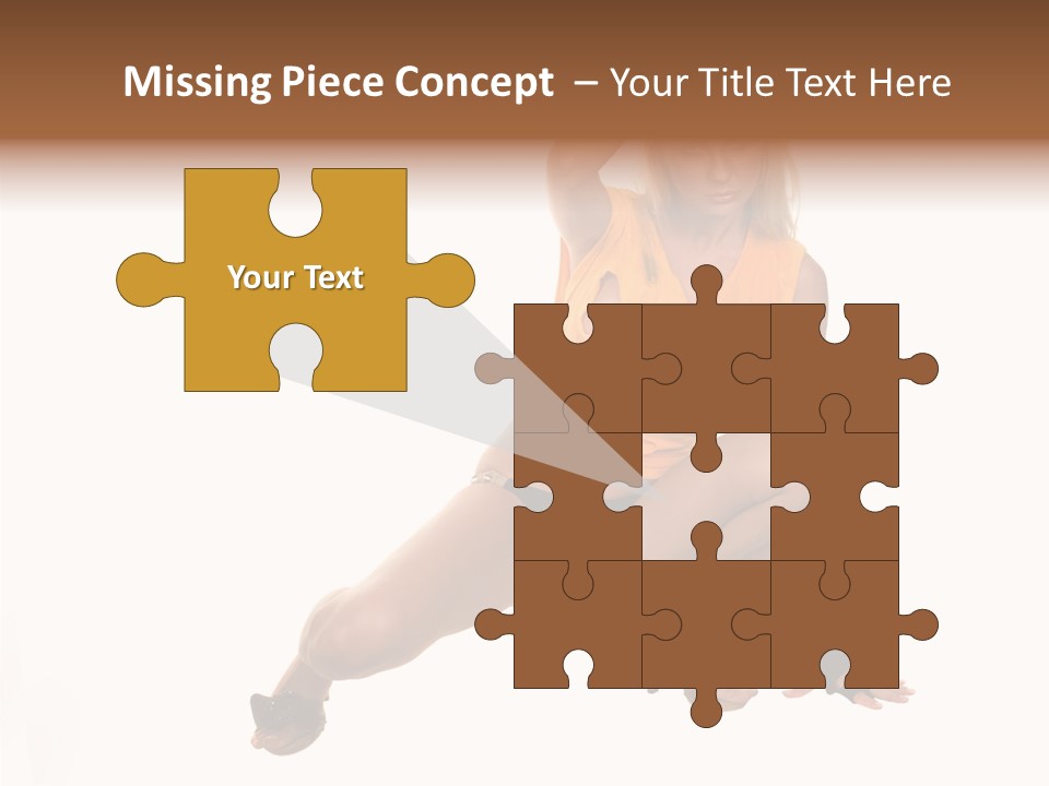 Itting Teamwork Chair PowerPoint Template