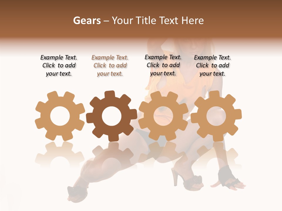Itting Teamwork Chair PowerPoint Template