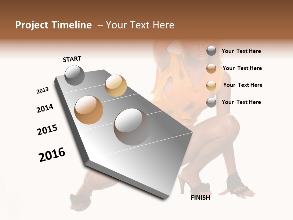 Itting Teamwork Chair PowerPoint Template