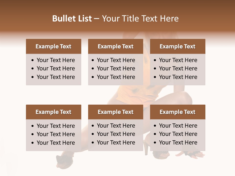 Itting Teamwork Chair PowerPoint Template