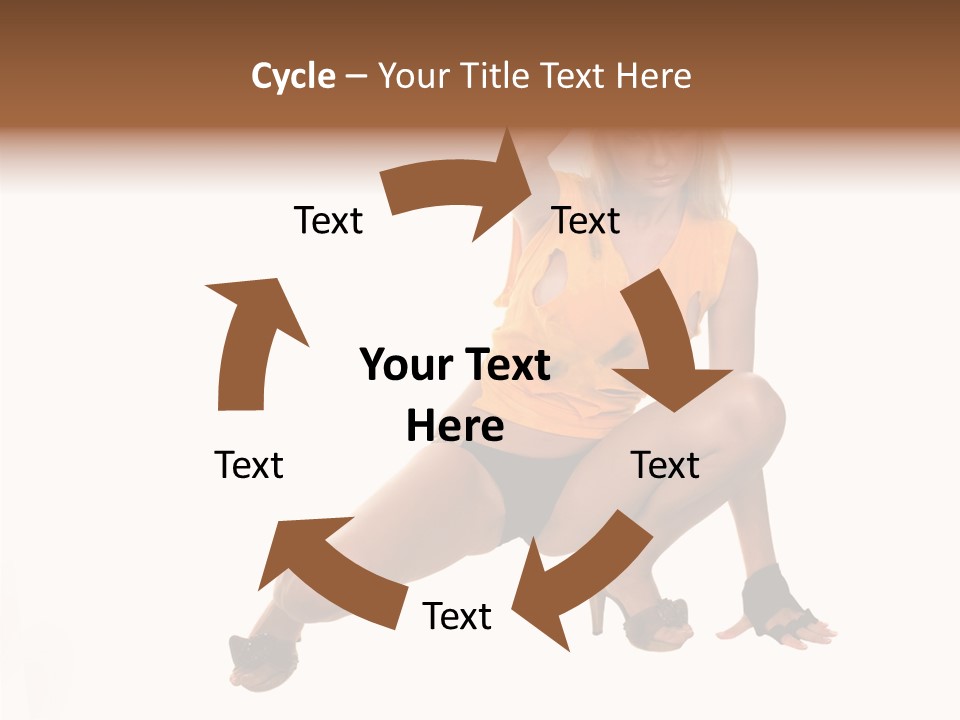 Itting Teamwork Chair PowerPoint Template