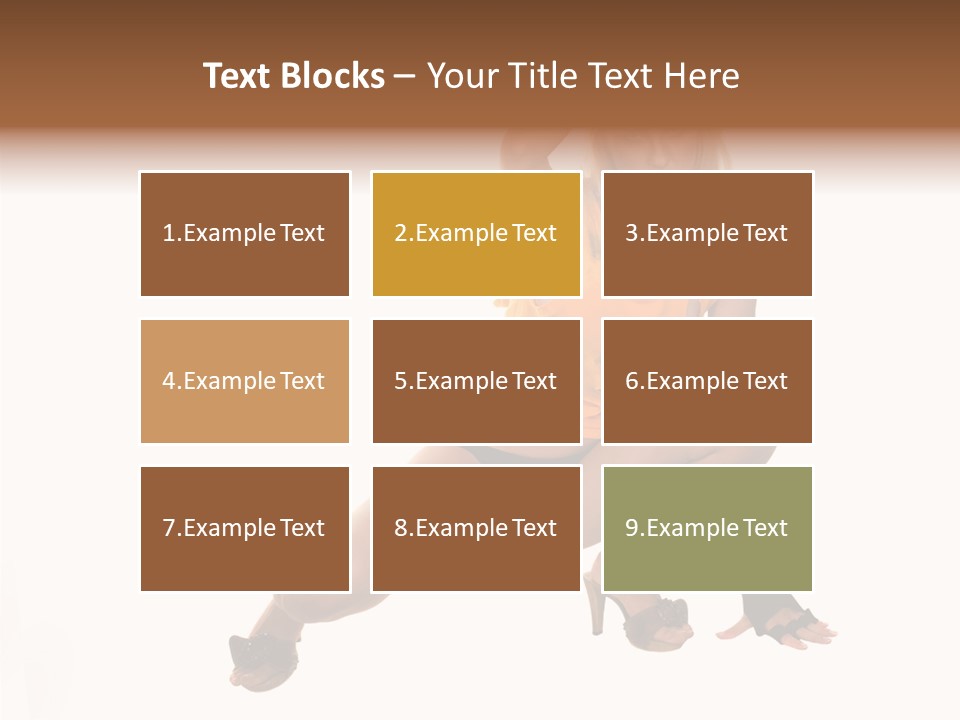 Itting Teamwork Chair PowerPoint Template