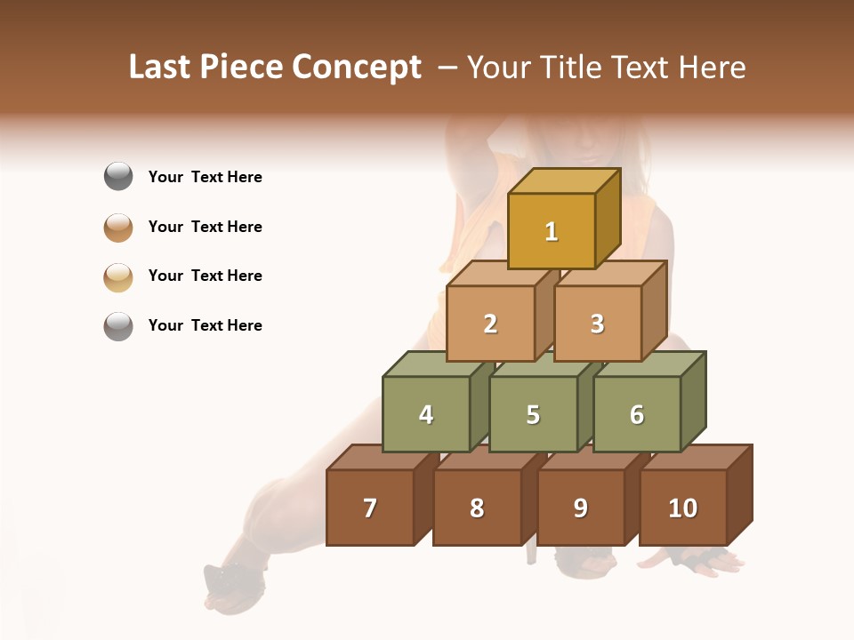 Itting Teamwork Chair PowerPoint Template