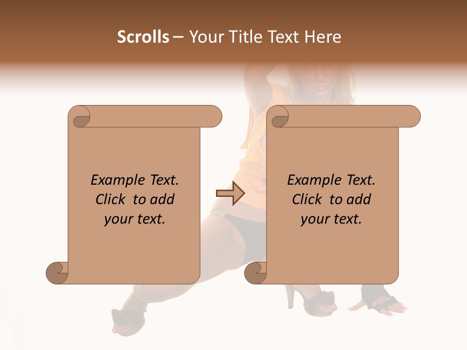 Itting Teamwork Chair PowerPoint Template