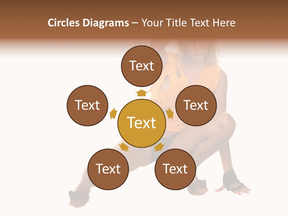 Itting Teamwork Chair PowerPoint Template