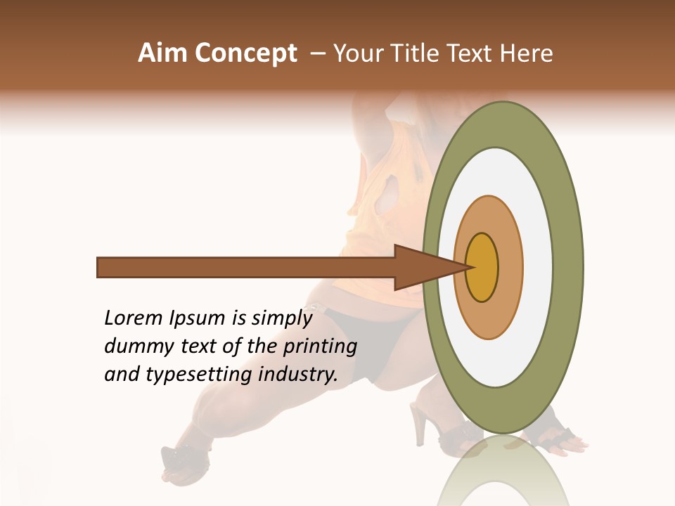 Itting Teamwork Chair PowerPoint Template