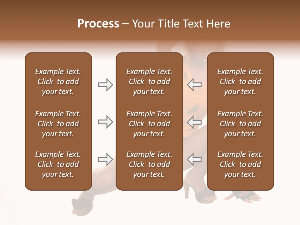 Itting Teamwork Chair PowerPoint Template