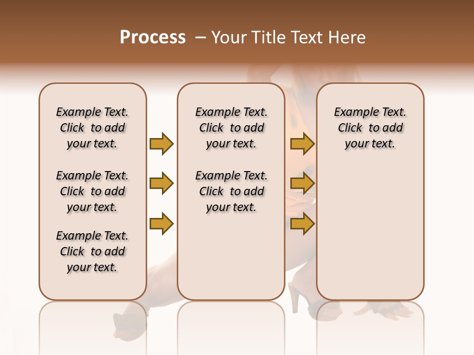 Itting Teamwork Chair PowerPoint Template