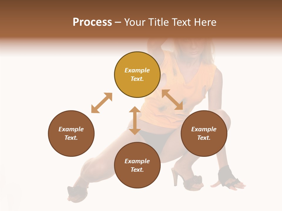 Itting Teamwork Chair PowerPoint Template