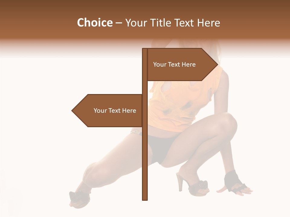 Itting Teamwork Chair PowerPoint Template