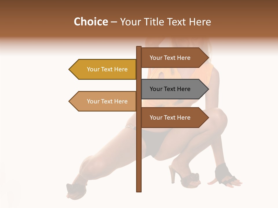 Itting Teamwork Chair PowerPoint Template