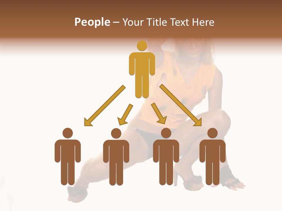 Itting Teamwork Chair PowerPoint Template