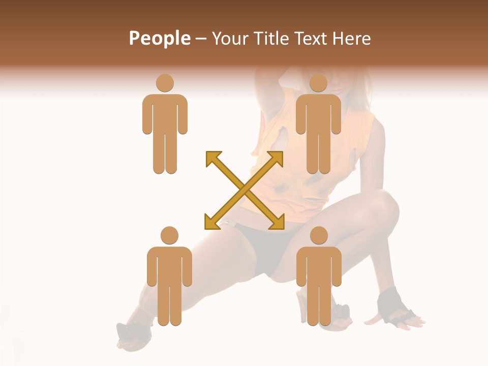 Itting Teamwork Chair PowerPoint Template