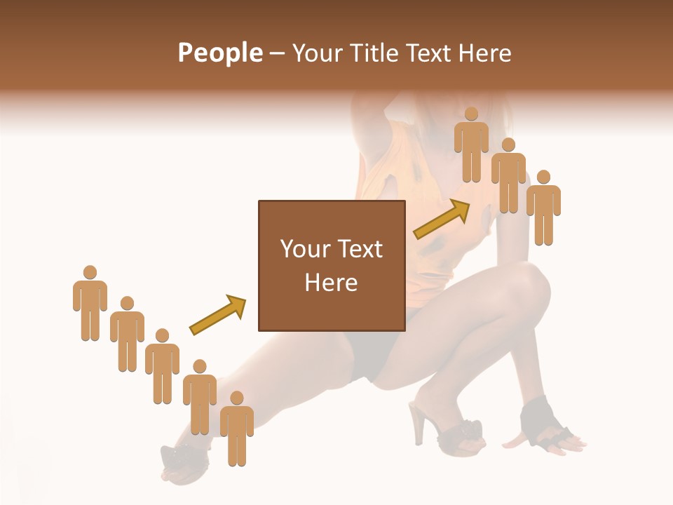 Itting Teamwork Chair PowerPoint Template