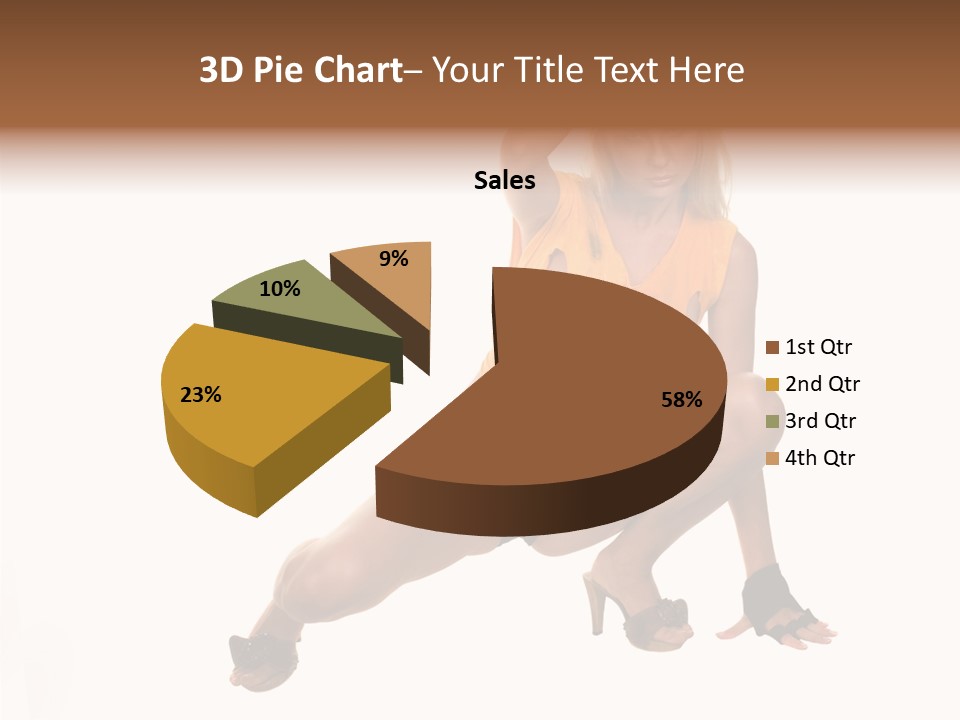 Itting Teamwork Chair PowerPoint Template