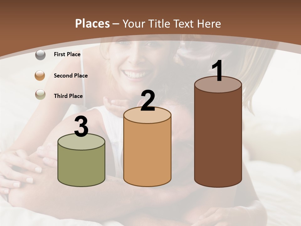 Embracing Portrait Lifestyle PowerPoint Template