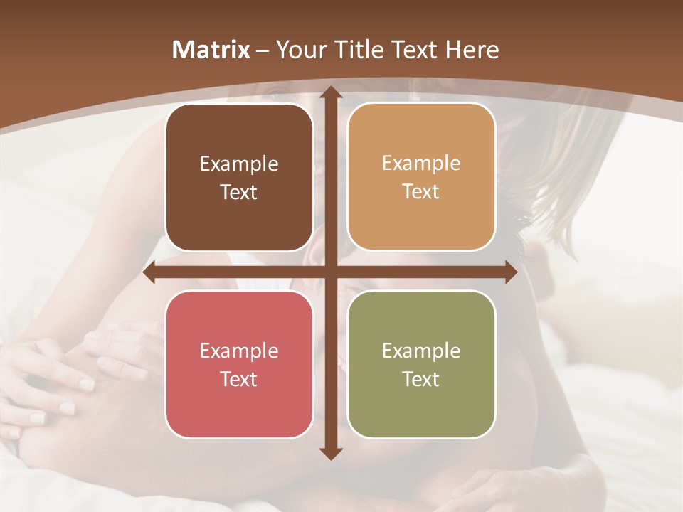 Embracing Portrait Lifestyle PowerPoint Template