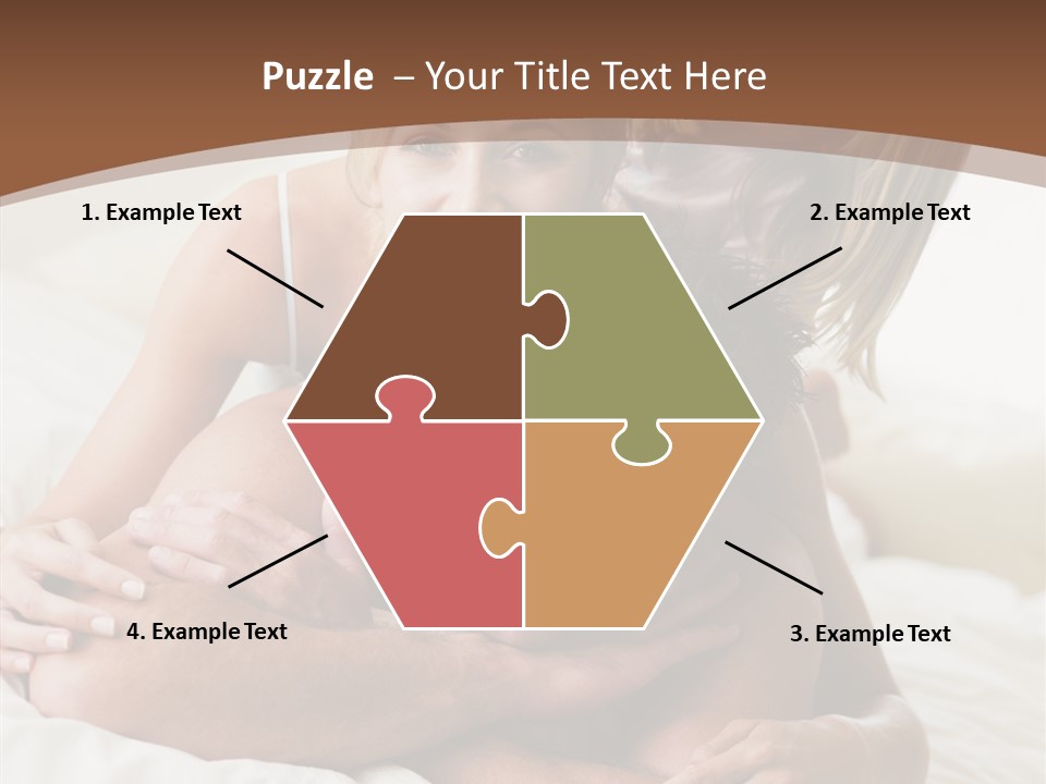 Embracing Portrait Lifestyle PowerPoint Template