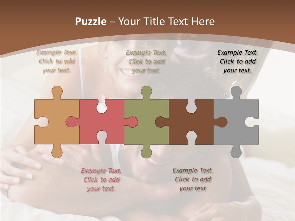 Embracing Portrait Lifestyle PowerPoint Template