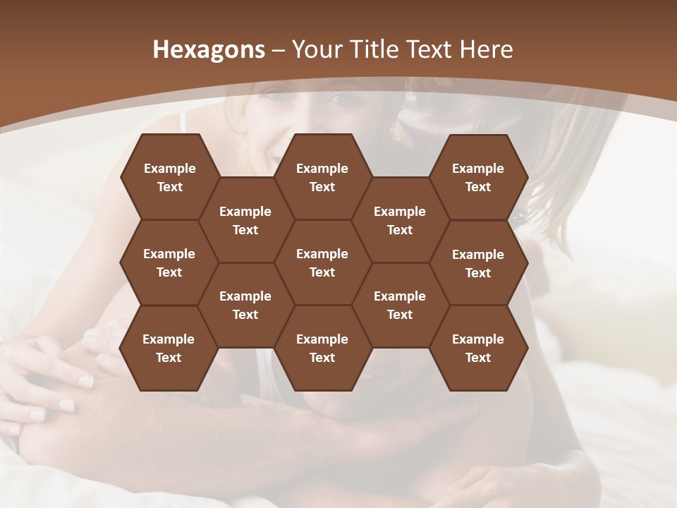 Embracing Portrait Lifestyle PowerPoint Template