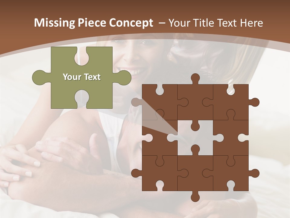 Embracing Portrait Lifestyle PowerPoint Template