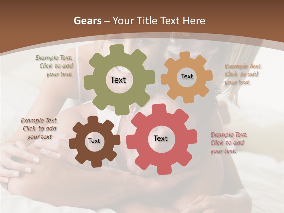 Embracing Portrait Lifestyle PowerPoint Template