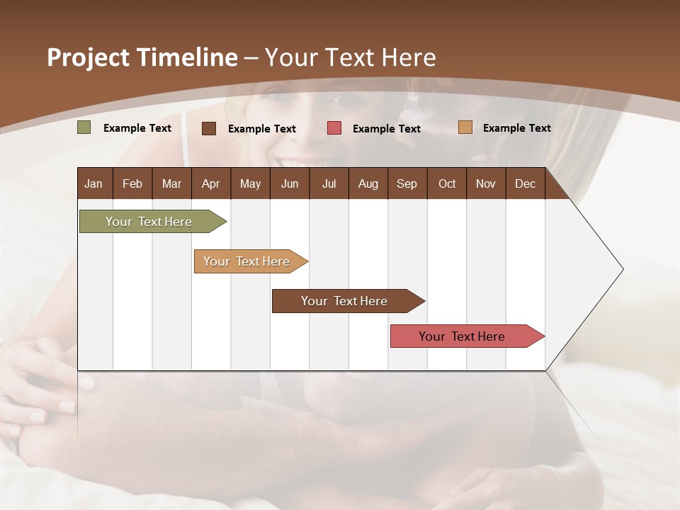 Embracing Portrait Lifestyle PowerPoint Template