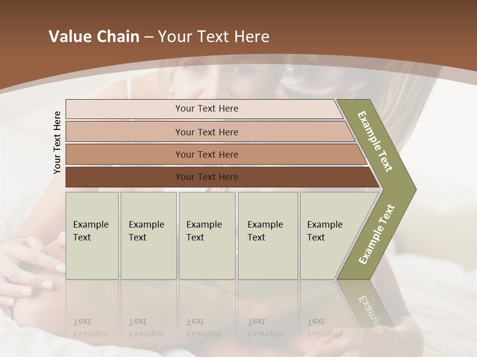 Embracing Portrait Lifestyle PowerPoint Template