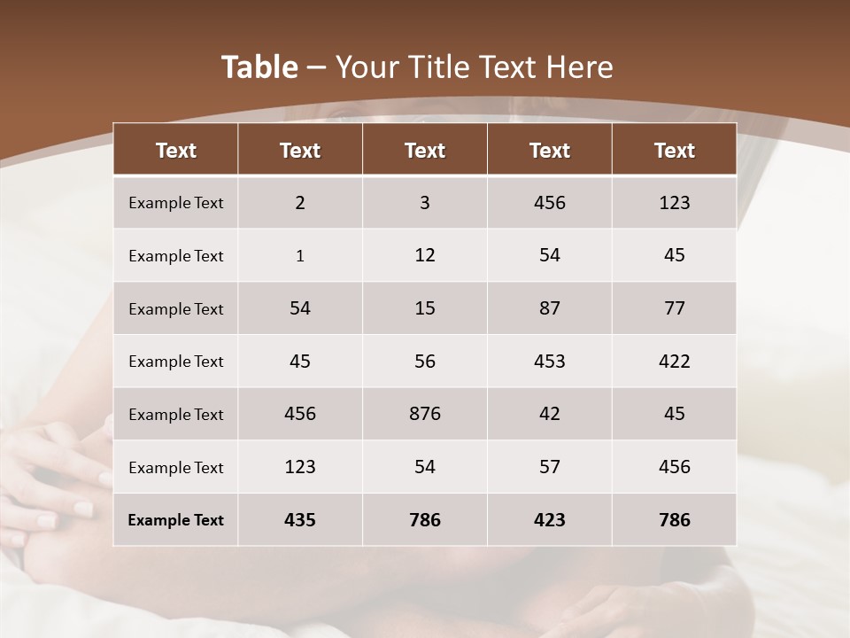 Embracing Portrait Lifestyle PowerPoint Template
