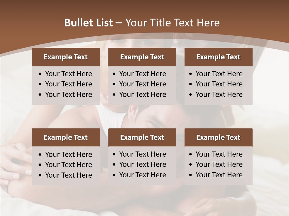 Embracing Portrait Lifestyle PowerPoint Template