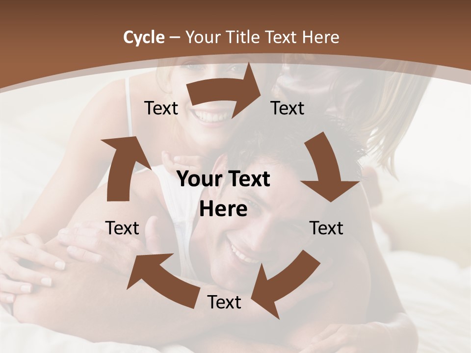 Embracing Portrait Lifestyle PowerPoint Template