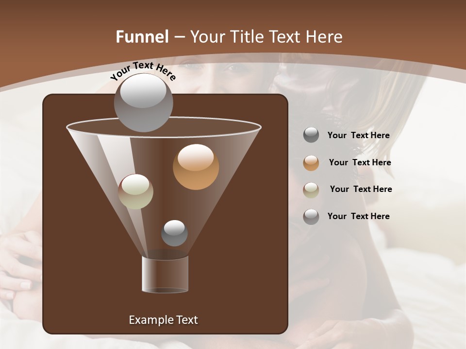 Embracing Portrait Lifestyle PowerPoint Template