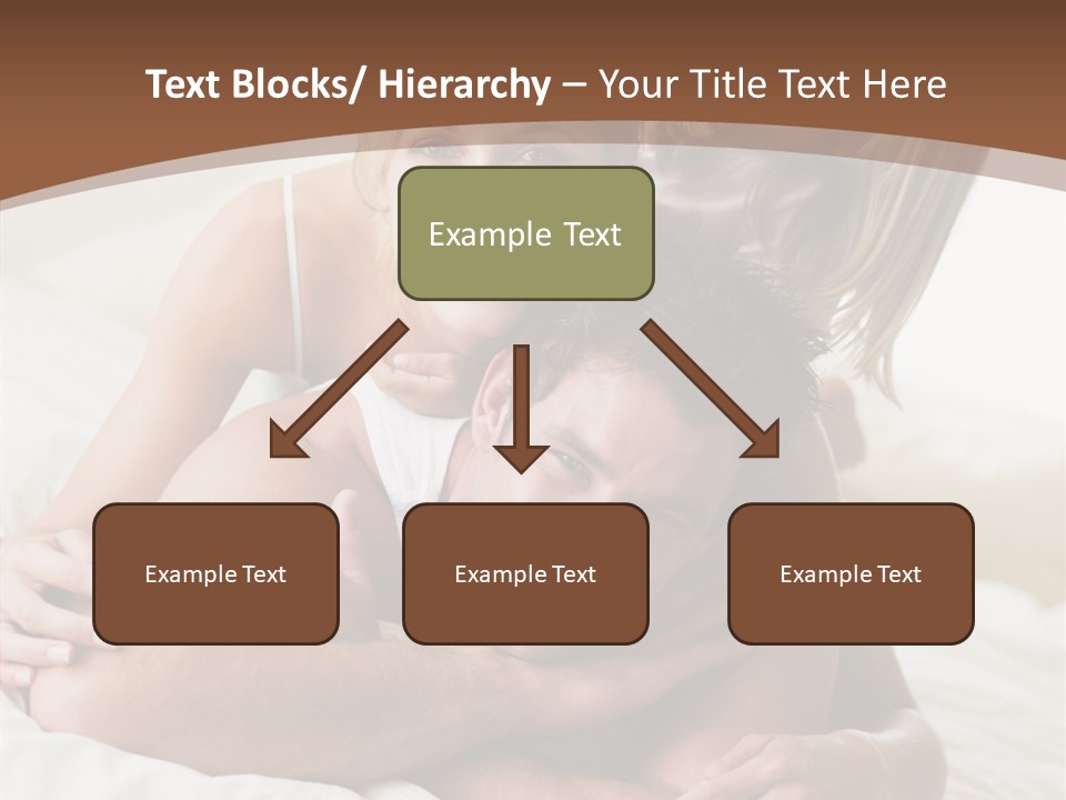 Embracing Portrait Lifestyle PowerPoint Template