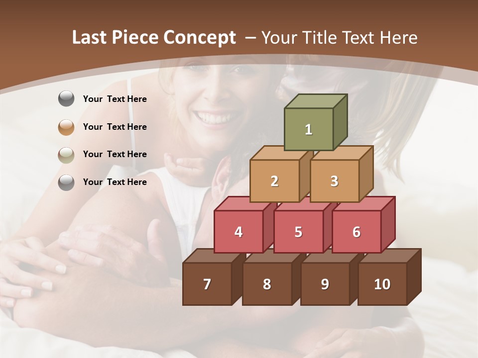 Embracing Portrait Lifestyle PowerPoint Template