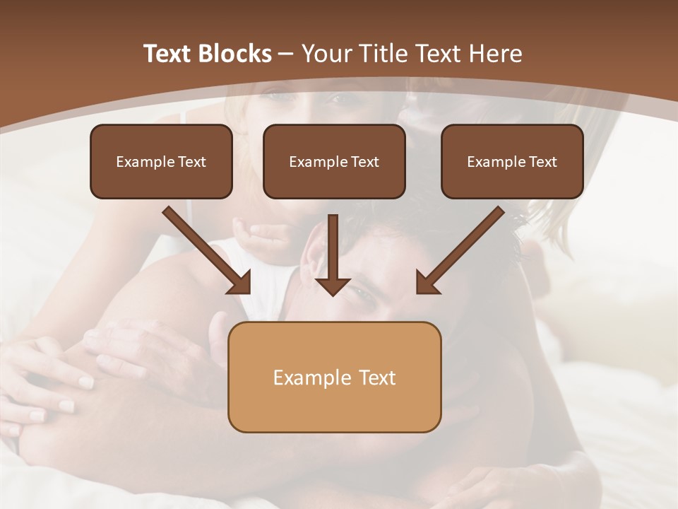 Embracing Portrait Lifestyle PowerPoint Template