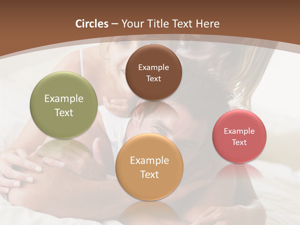 Embracing Portrait Lifestyle PowerPoint Template