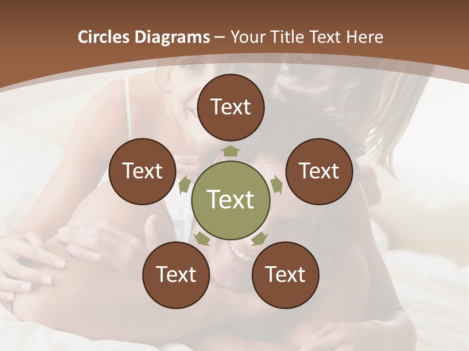 Embracing Portrait Lifestyle PowerPoint Template