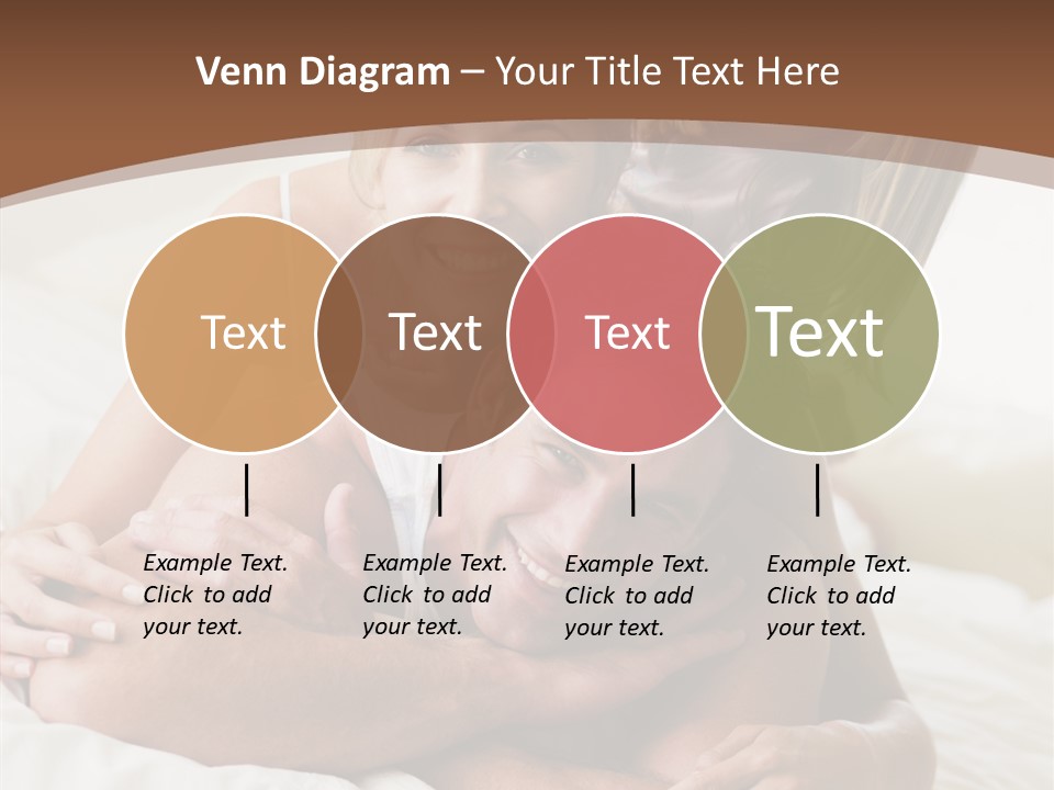 Embracing Portrait Lifestyle PowerPoint Template