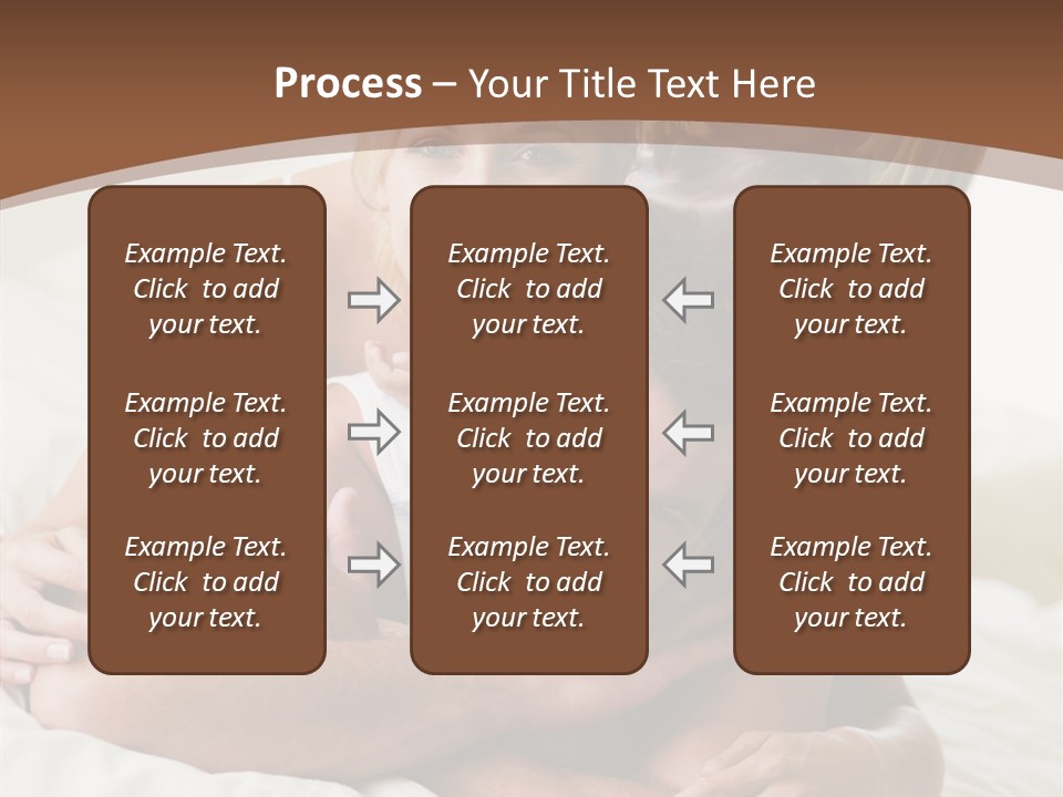 Embracing Portrait Lifestyle PowerPoint Template