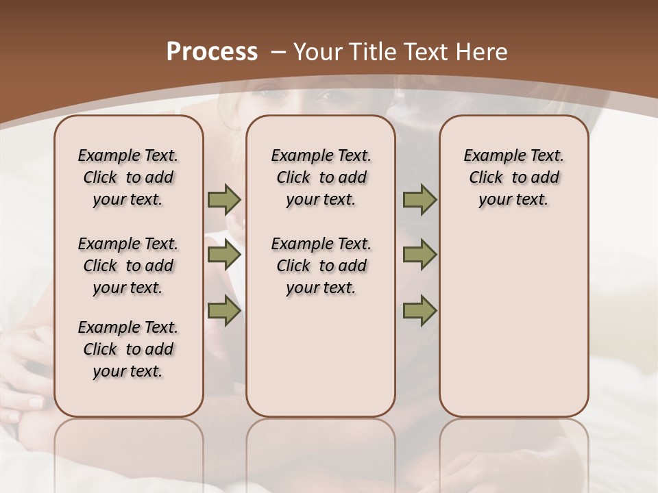 Embracing Portrait Lifestyle PowerPoint Template