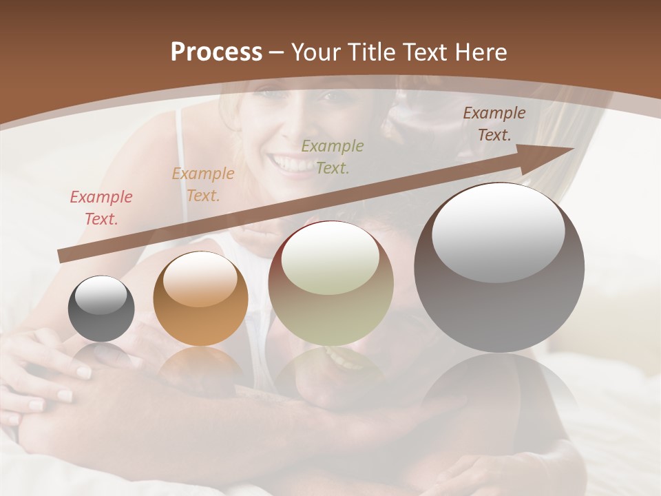 Embracing Portrait Lifestyle PowerPoint Template